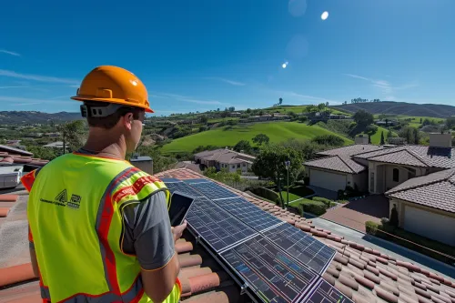 Calcul prévisionnel détaillé de la production énergétique solaire sur 12 mois avec rendements attendus